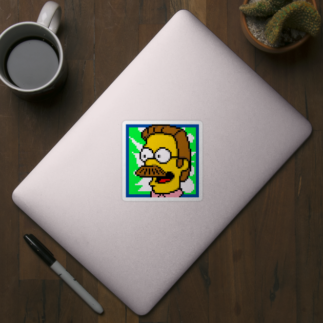 Flanders Sprite by SpriteGuy95